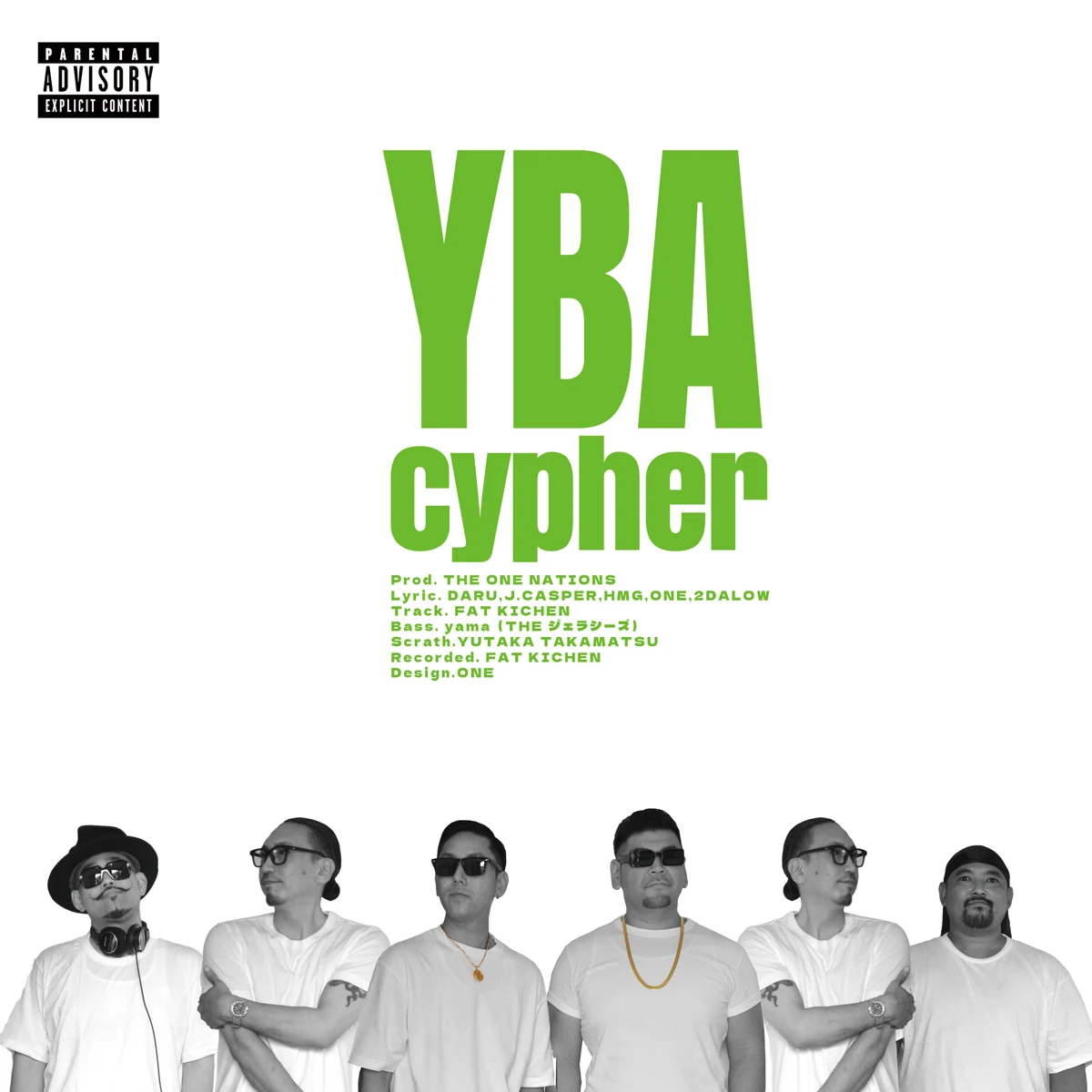 YBA CYPHER ジャケット
